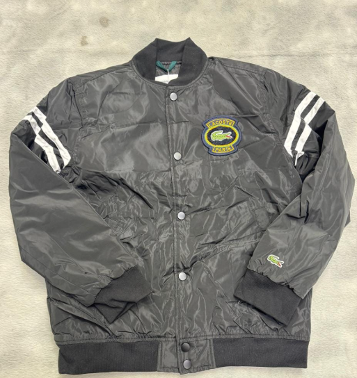 Lacoste Unisex Long Sleeve Varsity Bomber Jacket